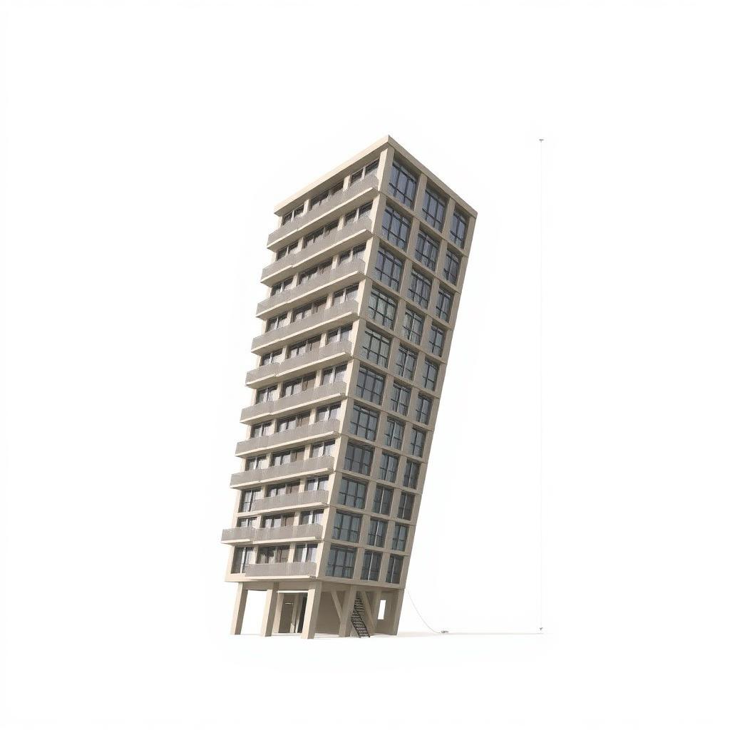 Edificio inclinado